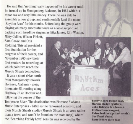 BOBBY MOORE & THE RHYTHM ACES