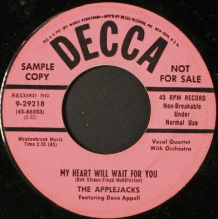 The APPLEJACKS (DAVE APPELL)