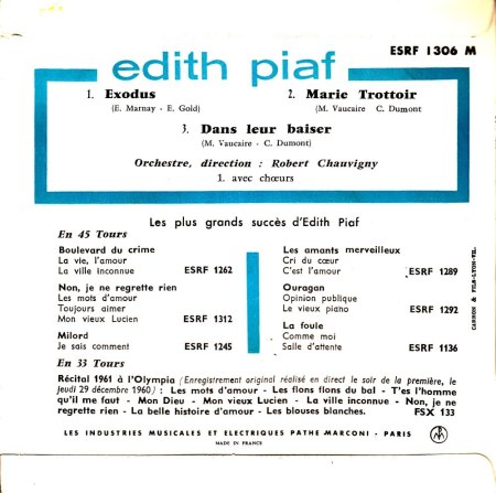 EDITH PIAF