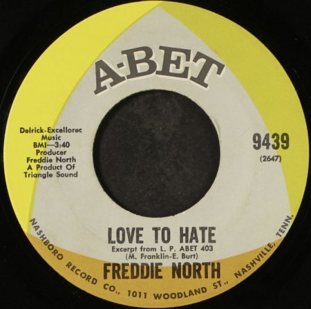 FREDDIE NORTH