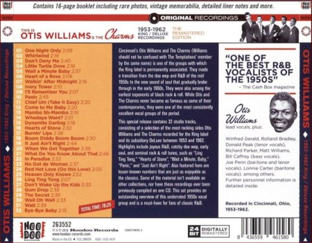 OTIS WILLIAMS AND HIS CHARMS