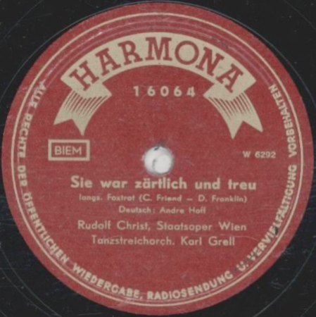 ORCHESTER JOHANNES FEHRING