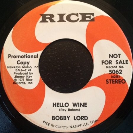 BOBBY LORD