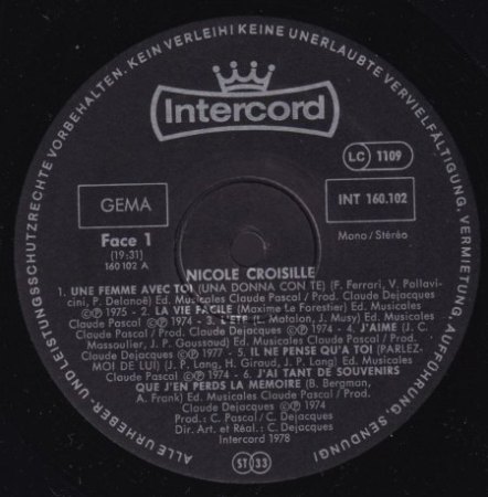 NICOLE CROISILLE  (1936 - 2025)