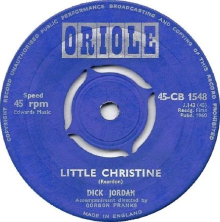 DICK JORDAN alias DON DUKE