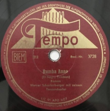 Anna Rhumba oder Anna