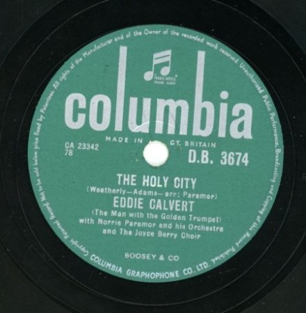 EDDIE CALVERT