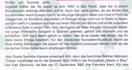 ROSITA SERRANO, die chilenische Nachtigall