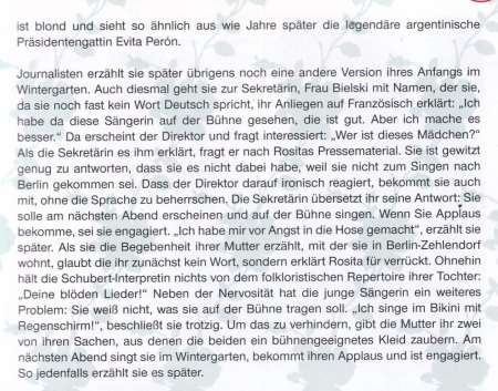 ROSITA SERRANO, die chilenische Nachtigall