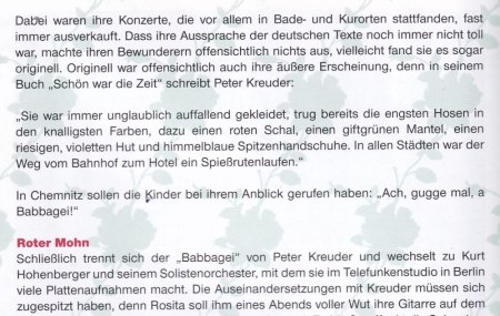 ROSITA SERRANO, die chilenische Nachtigall