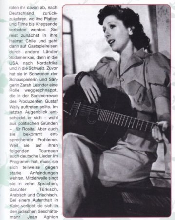 ROSITA SERRANO, die chilenische Nachtigall