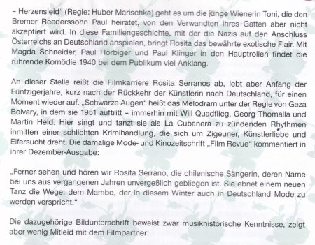 ROSITA SERRANO, die chilenische Nachtigall