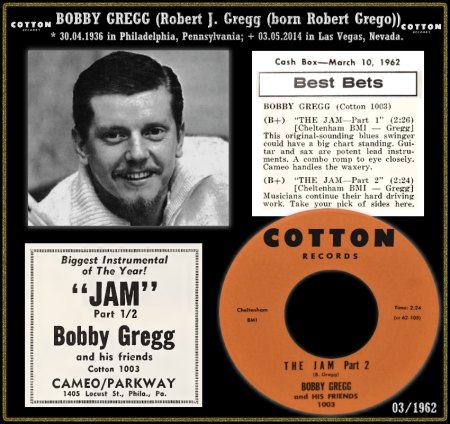 BOBBY GREGG &amp; HIS FRIENDS - THE JAM PART 1_IC#001.jpg