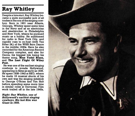 RAY WHITLEY