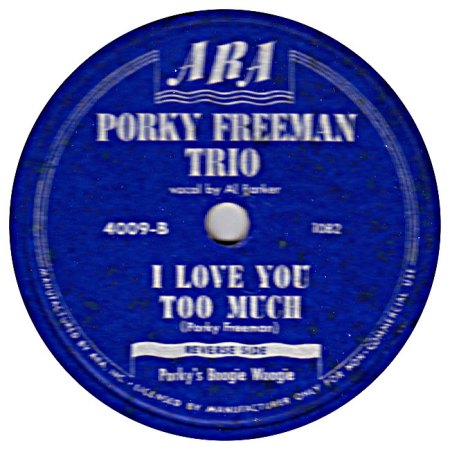 PORKY FREEMAN/PORKY FREEMAN TRIO