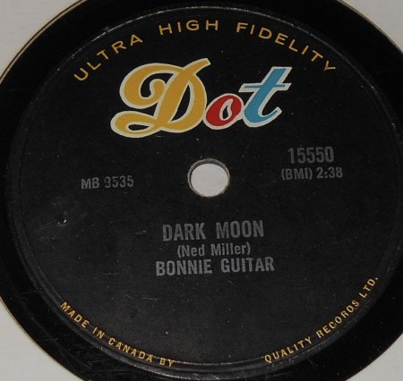 DARK MOON - Gale Storm-Titel auf deutsch