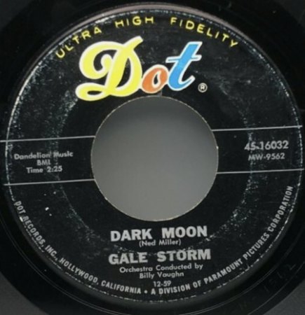 DARK MOON - Gale Storm-Titel auf deutsch