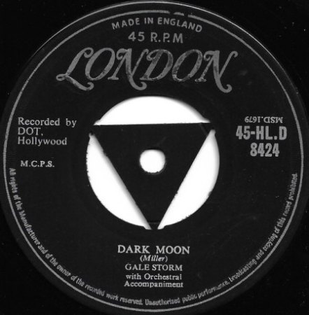 DARK MOON - Gale Storm-Titel auf deutsch