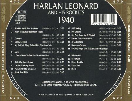HARLAN LEONARD