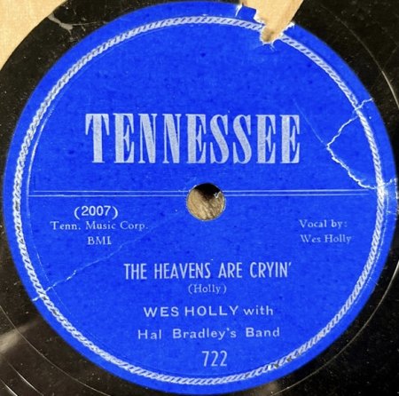 WES HOLLY