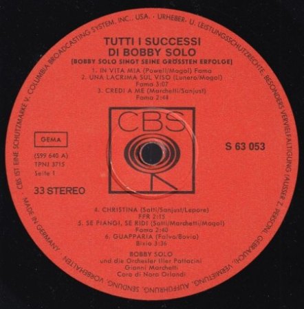 BOBBY SOLO