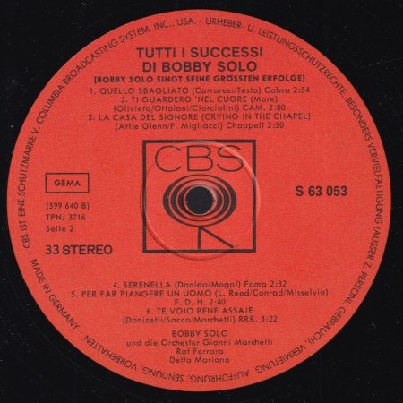 BOBBY SOLO