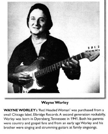 WAYNE WORLEY - Rocknroll und Rockabilly