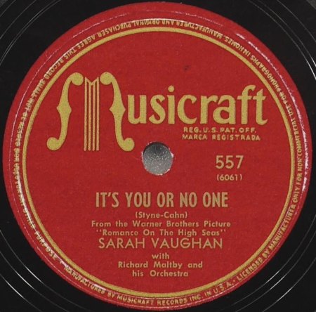 SARAH VAUGHAN