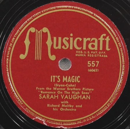 SARAH VAUGHAN