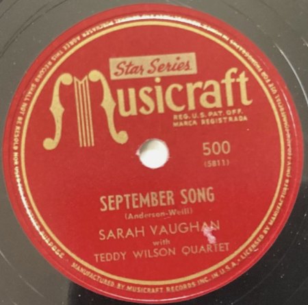 SARAH VAUGHAN