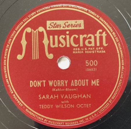 SARAH VAUGHAN