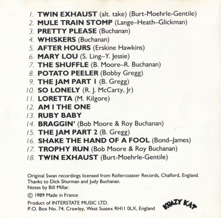 ROY BUCHANAN