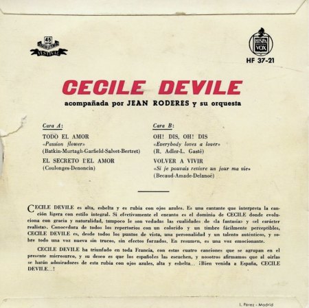 CECILE DEVILE