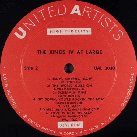 THE KING'S IV