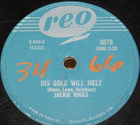 JACKIE RIGGS