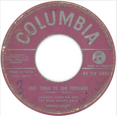LAST TRAIN TO SAN FERNANDO
