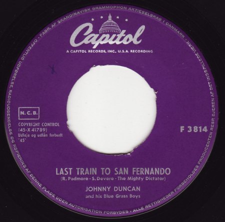 LAST TRAIN TO SAN FERNANDO