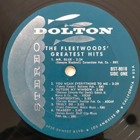 Fleetwoods - LP's