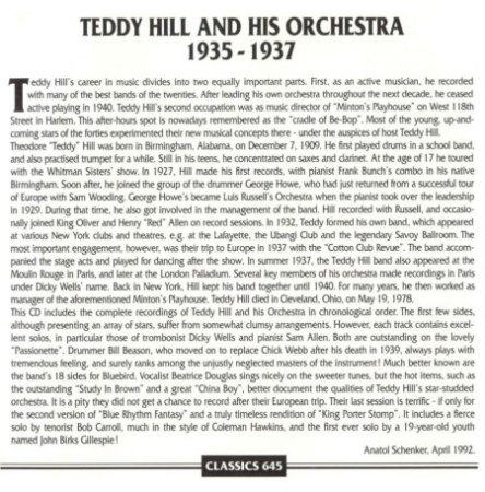 TEDDY HILL