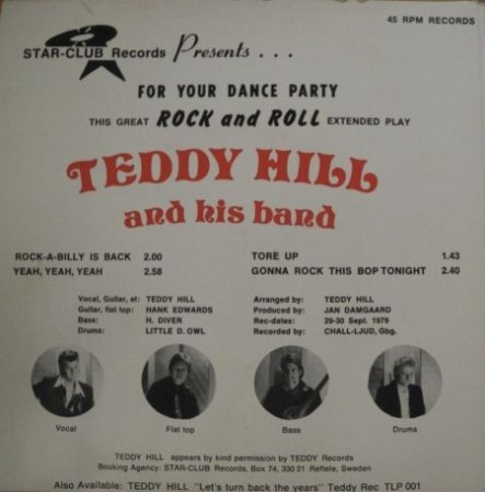 TEDDY HILL (Neo-Rock‘n‘Roll)