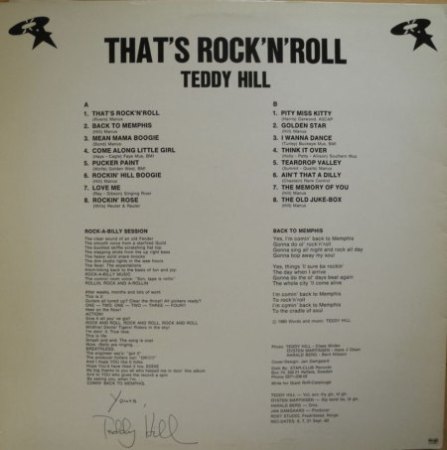 TEDDY HILL (Neo-Rock‘n‘Roll)