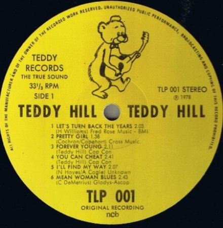 TEDDY HILL (Neo-Rock‘n‘Roll)