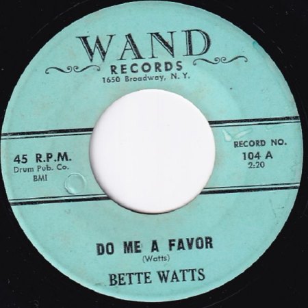 Jimmie Mack and the WATTS (Betty & Annie)