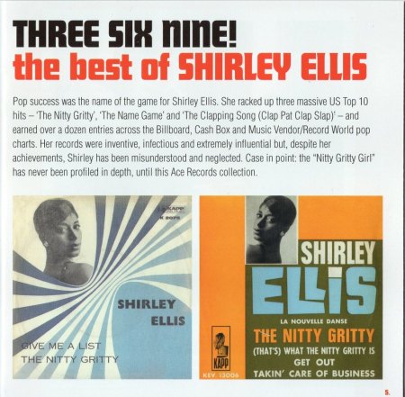 SHIRLEY ELLIS