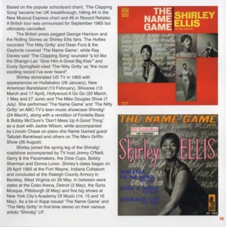 SHIRLEY ELLIS