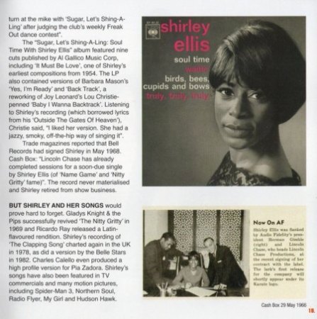 SHIRLEY ELLIS