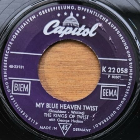 GEORGE HUDSON with The Kings Of Twist