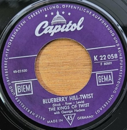 GEORGE HUDSON with The Kings Of Twist