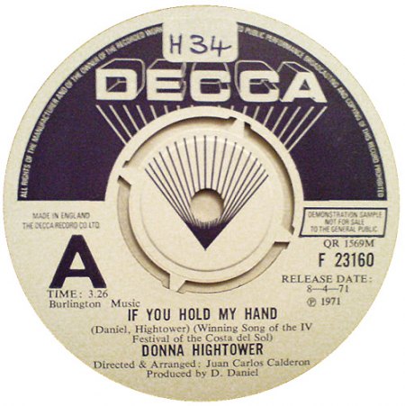 Hightower,Donna46IfYouHoldMyHand UK Decca F 23160 vom 8-4-1971.jpg