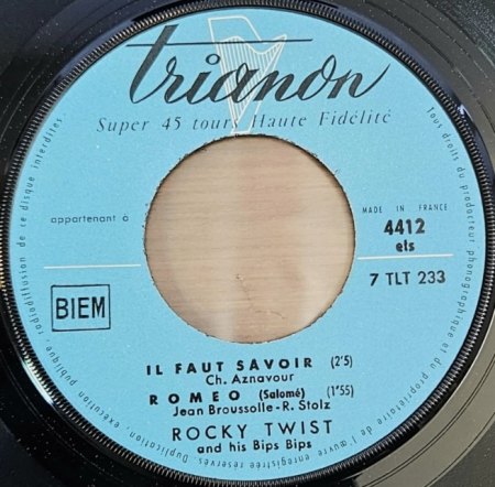 ROCKY TWIST & HIS BIP BIPS